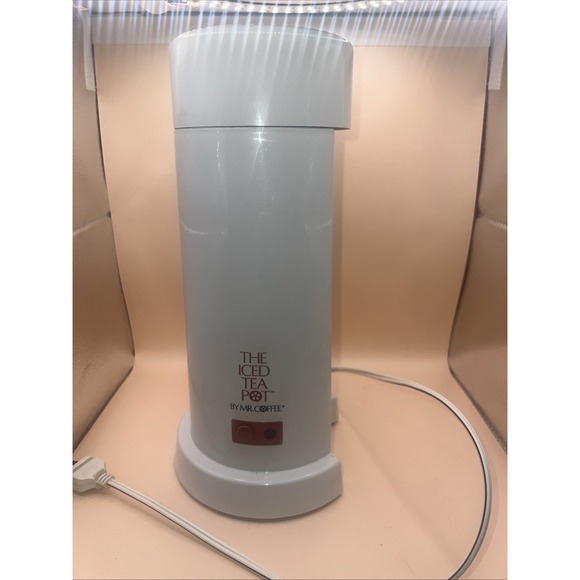 Mr. Coffee Iced Tea Maker 2 QT TM1.5 Red White Base Unit Only No Pitcher - Picture 4 of 12